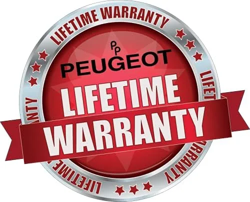 Vista 2 de Peugeot - Reloj de pulsera de malla para mujer con 7 biseles intercambiables