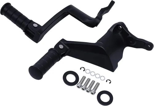 Vista 8 de TCT-MOTORPARTS Estriberas de pasajero Pedales Reposapiés de montaje para Boardwalk High Ball Victory Vegas Gunner Highball Kingpin Boardwalk Negro