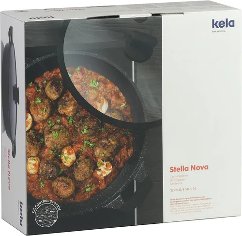 Vista 8 de kela Stella Nova Sartén para servir, Aluminio