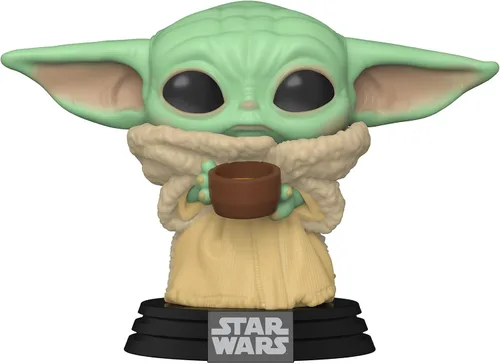 Vista 2 de Funko Star Wars: The Mandalorian - El niño con taza