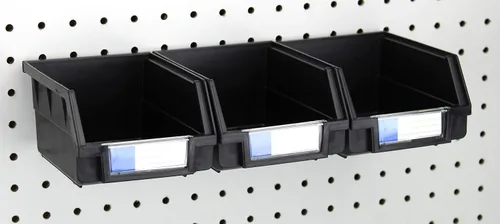 Vista 36 de Papeleras de Pegboard – tamaños 3.5", 5", o 7