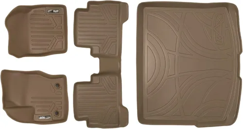 Vista 17 de SMARTLINER Alfombrilla de piso personalizada para maletero de carga para todo tipo de clima para Ford Escape 2005-2012