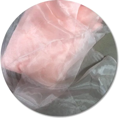 Vista 15 de New Star Fabrics Tela de organza transparente Aqua – 10 yardas – Sedosa, brillante, perfecta para vestidos de novia, manualidades, decoración