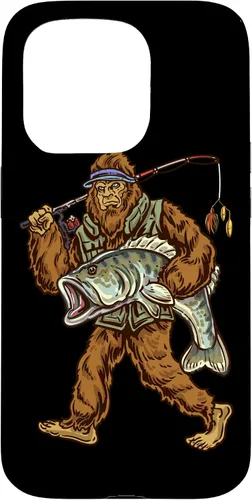 Vista 14 de Largemouth Bass Fishing Bigfoot Fisherman Case for iPhone 17