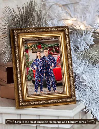 Vista 5 de SUNNYBUY Conjunto de pijama de Navidad a juego para parejas para adultos, de una pieza, para él y para ella, para hombres y mujeres