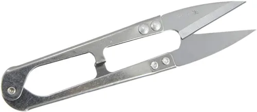 Vista 4 de 3 mini tijeras de coser multiusos de acero de alto carbono para costura, tapicería, costura, artes y manualidades, pesca, jardinería