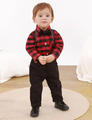 Vista 2 de AGJ Zapatos de vestir Oxford para bebés, niños y niñas, de piel sintética, suela suave, zapatos antideslizantes para caminar y bodas