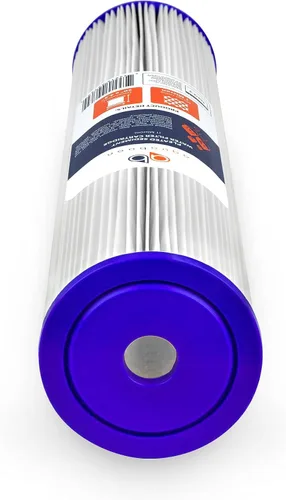 Vista 7 de Aquaboon Cartucho de filtro de agua de sedimento plisado para toda la casa, 1 micrón, repuesto de filtro de pozo de 20 x 4.5 pulgadas, compatible