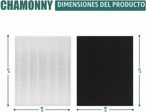 Vista 5 de Filtro de repuesto D480 True HEPA D4, compatible con purificador de aire Winix D480, comparado con el filtro Winix D4, número de artículo