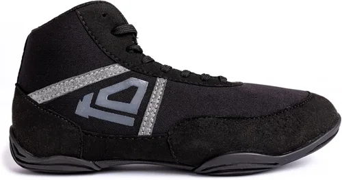Vista 7 de KO Sports Gear Zapatos de lucha para jóvenes y niños, ideales para luchadores jóvenes