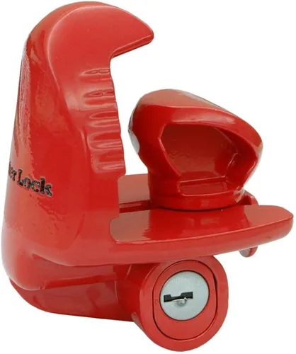 Vista 2 de Master Lock 3895DAT - Cerradura de acoplador y cierre de receptor con pestillo de acoplador, 1 paquete
