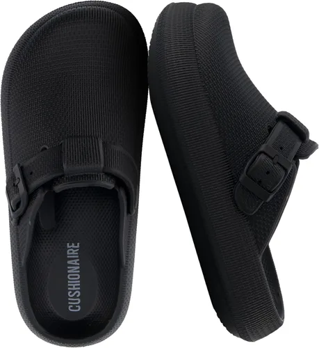 Vista 10 de CUSHIONAIRE Zuecos Fable Cloud Recovery para mujer con +Comfort Marrón