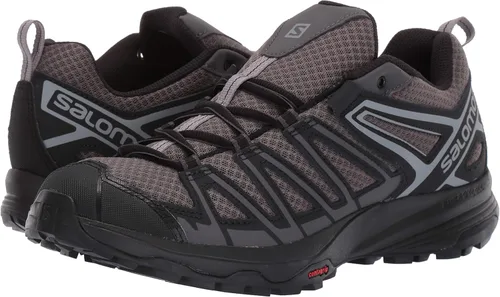 Vista 7 de Salomon Zapatos de senderismo X Crest para hombre negro marrón DM US