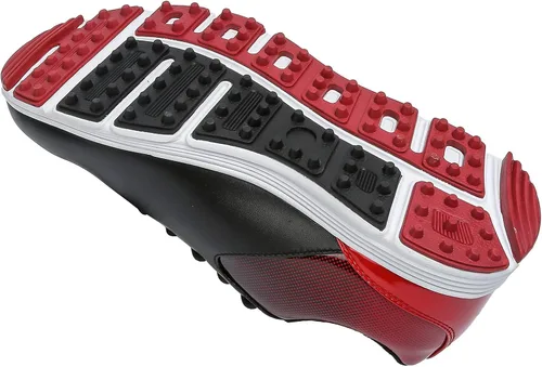 Vista 3 de Zapatos de golf impermeables para hombre, sin pinchos, para exteriores, golf, deportes, entrenamiento, clásicos, para hombre, talla 13, 14