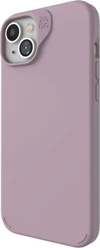 Vista 20 de [Usado] ZAGG Manhattan Snap - Funda para iPhone 15 Pro, funda de silicona de alta calidad, material de grafeno duradero, superficie lisa con un Negro