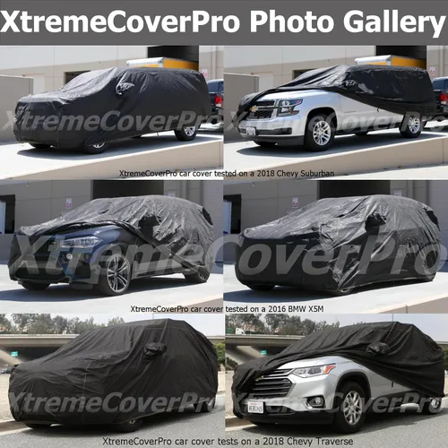 Vista 9 de Funda de coche para Cadillac Escalade ESV XTREMECOVERPRO PRO Series 2002, 2003, 2004, 2005, 2006, 2007, 2008, 2009, 2010, color negro