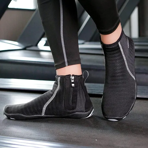 Vista 7 de Padgene Zapatos de agua de piel descalza, calcetines para hombres y mujeres, zapatos deportivos acuáticos unisex para natación, yoga, playa, correr