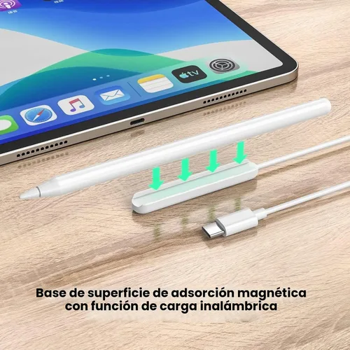 Vista 7 de MOGOOD Cable de carga para lápiz capacitivo, compatible con Apple Pencil de 2ª generación, solo cable de carga para lápiz capacitivo, ahorra batería