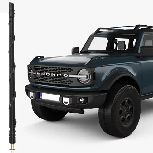 Vista 8 de VOFONO Antena de 33 cm Compatible con Ford Bronco 2021-2024, Antena Corta de Goma de Repuesto para Ford Bronco, Accesorios Bronco, No para Bronco