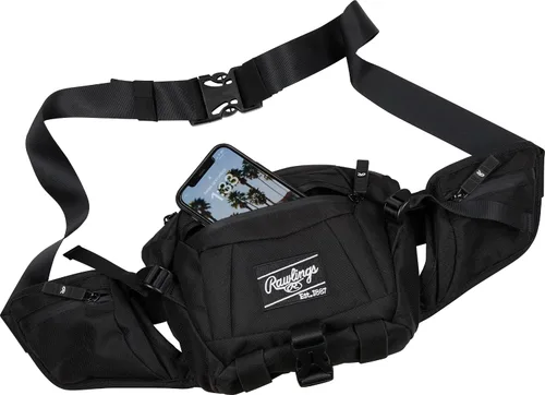Vista 3 de Rawlings Bolso bandolera Accesorio de béisbol/sóftbol Múltiples estilos Negro