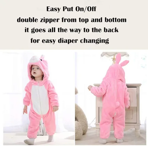 Vista 6 de Disfraces de animales para bebé unisex mameluco para Halloween