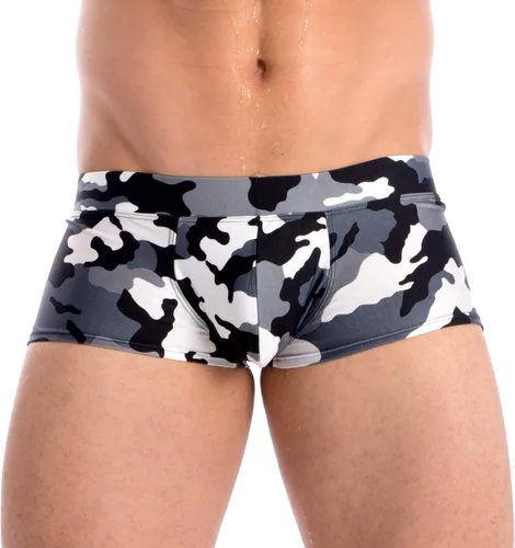 Vista 3 de Gary Majdell Sport Nuevo traje de baño de boxeador de cuerpo caliente impreso