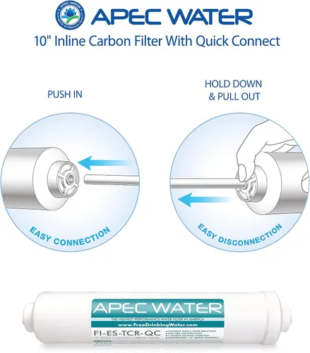 Vista 7 de APEC Water Systems - Juego de prefiltro de alta capacidad para sistema de filtro de agua de ósmosis inversa serie Essence (1 unidad) y filtro