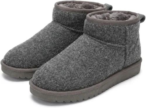 Vista 10 de Project Cloud 100% Cuero Genuino Botas Botas de Tobillo para Mujer Zapatos Castaño