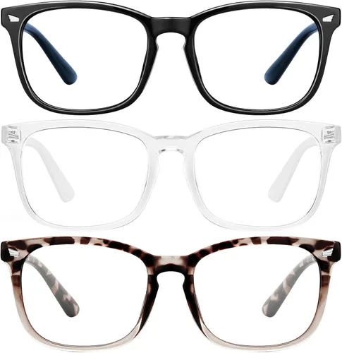 Vista 15 de hunsquer Gafas de luz azul para mujer/hombre