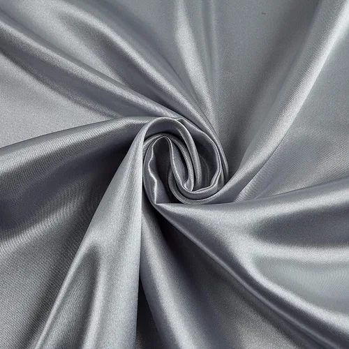 Vista 12 de Tela de satén de 2 yardas, color liso para vestidos de novia, manualidades de moda, disfraces, decoración, satén sedoso, 44 pulgadas