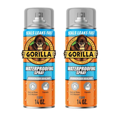 Vista 13 de Gorilla Aerosol blanco impermeable para parchar y sellar