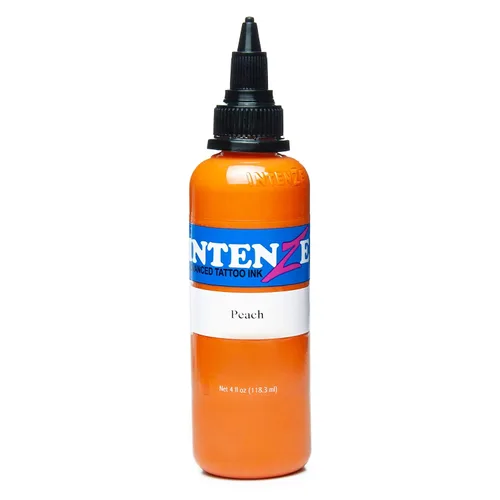 Vista 90 de Intenze Tinta de Tatuaje Naranja Fuerte 4oz Naranja dura