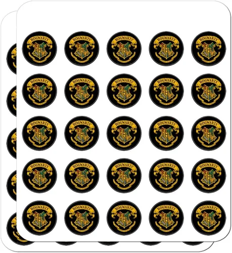 Vista 9 de Harry Potter Ilustrated Hogwart's Crest Planner Calendario Scrapbooking Craft Pegatinas