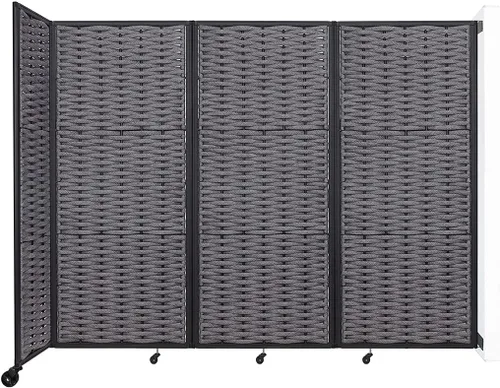 Vista 5 de VERSARE VersiWeave - Divisor de habitación de 360 grados, 1 panel de pared