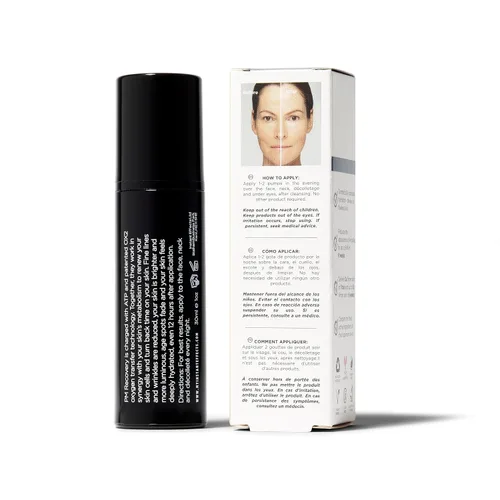 Vista 2 de PM Recovery Crema de noche – Hidratante facial hidratante – Hidratación facial diaria antienvejecimiento – Tratamiento suavizante para un acabado