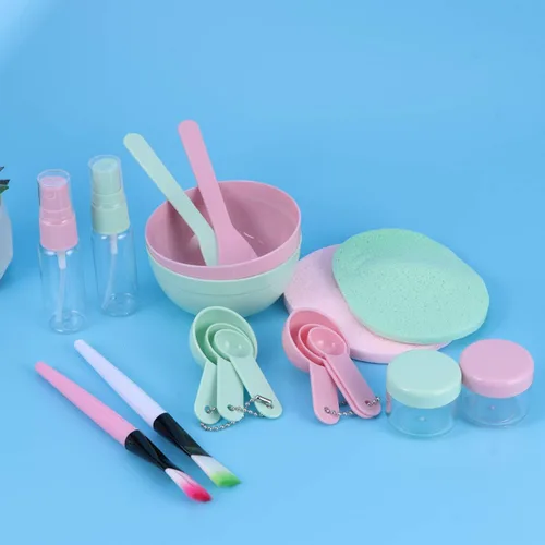 Vista 5 de FOMIYES Aplicador de 2 hidratantes Espátula cosmética Máscaras faciales Cuchara de silicona Espátula Máscaras Palitos de Mezcla Máscaras Crema Stick