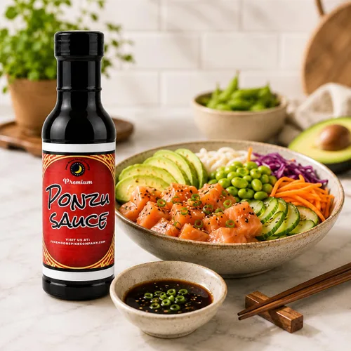 Vista 6 de Premium Salsa Ponzu Sin grasa Sin grasa saturada Sin colesterol Fabricado en pequeños lotes