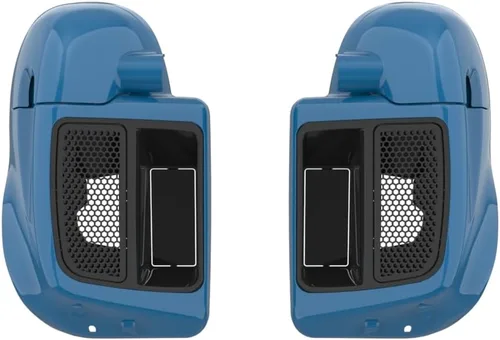 Vista 87 de Kits de calentadores de piernas con ventilación y combinación de color con guantera para Harley Davidson Touring Street Road King Glide FLTR 2014