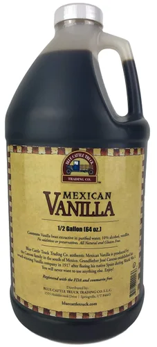 Vista 5 de Blue Cattle Truck Trading Co. Traditional Gourmet Mexican Vanilla Extract , Small, 3.3 Ounce