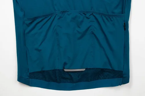 Vista 7 de Maillot de ciclismo para hombre, con bolsillo con cremallera, manga corta, ligera, Aero Race Fit, camiseta de ciclismo UPF 50+