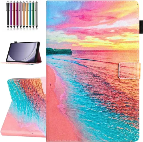 Vista 16 de Funda para Galaxy Tab A11+ Plus /A9+ Plus de 11 pulgadas 2026/2024 (SM-X210/X230), Samsung Tab A11+ /A9+ Cover, Auto Wake/Sleep, Funda plegable