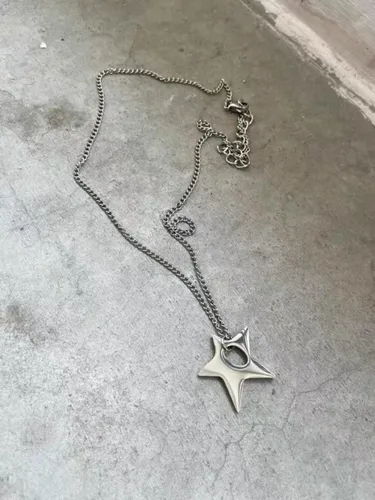 Vista 5 de Collar Y2k para mujer, joyería de grunge, accesorios emo, lindos collares de hadas, accesorios de grunge