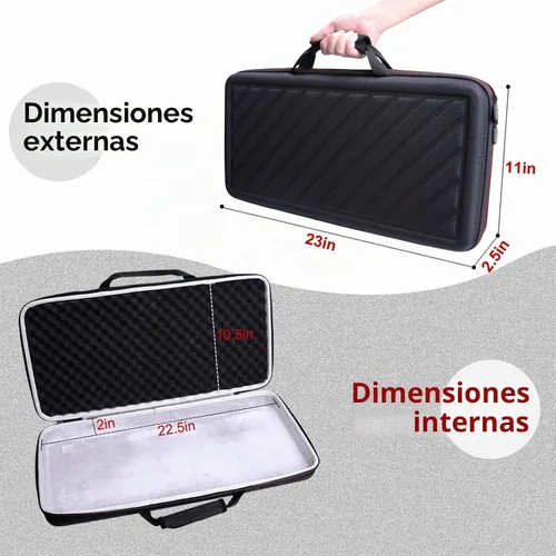 Vista 2 de L LTGEM - Estuche rígido de viaje, bolsa protectora de almacenamiento