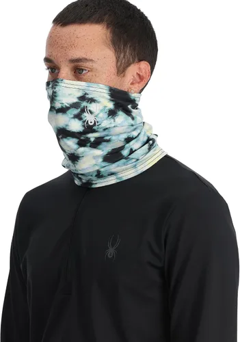 Vista 23 de Spyder Men's Cruise Tube Ski Neck Gaiter Face Mask Neck Warmer Abismo Blanco