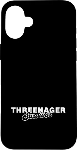 Vista 23 de Threenager Parenting 3 Year Old Kid Case for iPhone 17