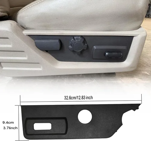 Vista 4 de Compatible con Ford F-250 F-350 F-450 Super Duty 2008 2009 2010 Interruptor de asiento delantero del conductor de la carcasa del interruptor
