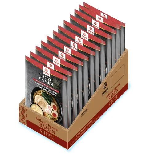 Vista 10 de Hakubaku Sopa japonesa de fideos ramen, MISO, 3.88 onzas (paquete de 6), auténtico ramen japonés no frito y fideos suaves, estable