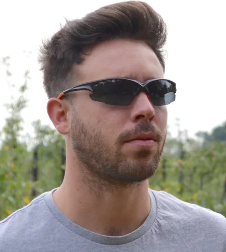 Vista 3 de Rapid Eyewear Fusion Solo UV4OO SUNGLASES Polarizados para ciclismo, correr, pesca, béisbol y conducción. Lentes antivaho.