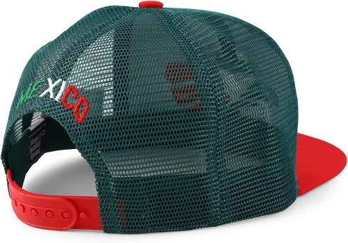 Vista 3 de Trendy Apparel Shop Hecho En México Eagle - Gorra de malla bordada en 3D