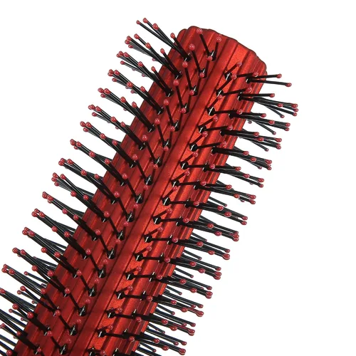 Vista 6 de VOCOSTE Peines para el cabello, cepillo de pelo redondo húmedo y seco, rojo